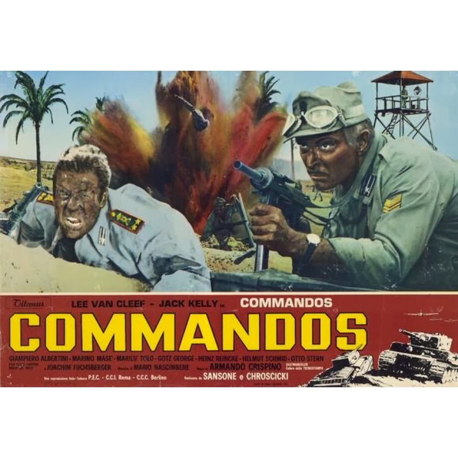 Commandos 1968 WWII, Lee Van Cleef